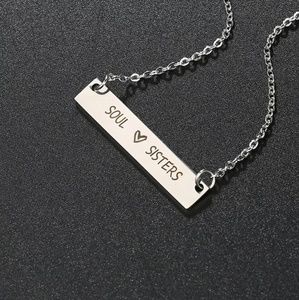 Soul sisters/ friendship necklace